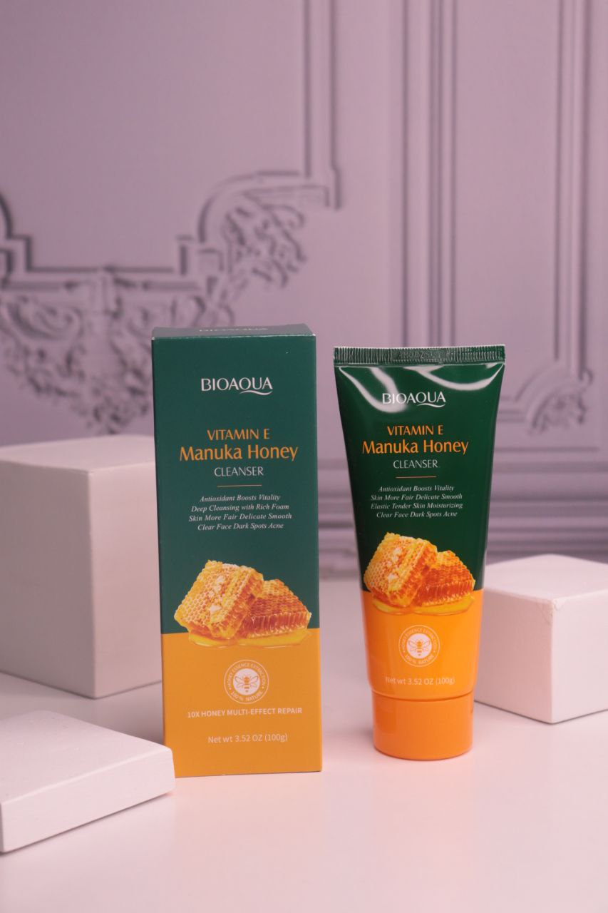 فوم شستشو صورت آبرسان و ضد لک عسل بیوآکوا BIOAQUAفوم شستشو صورت آبرسان و ضد لک عسل بیوآکوا BIOAQUA